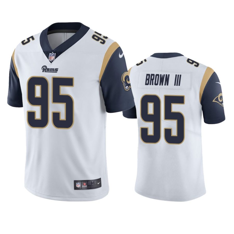 bobby brown iii rams white vapor limited jersey