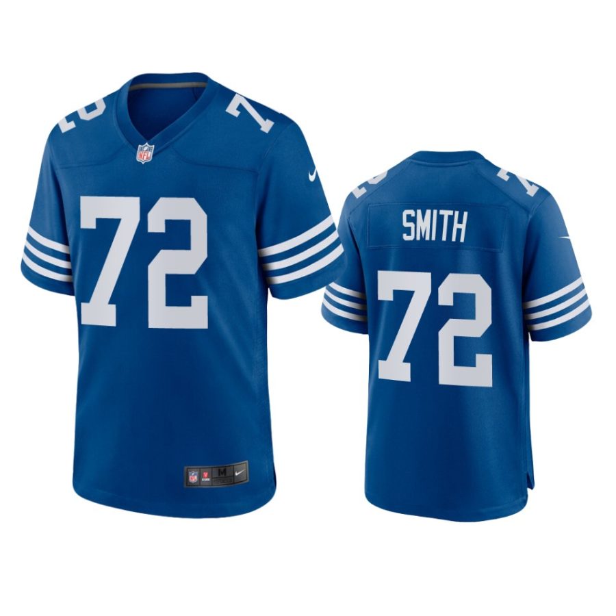 braden smith colts royal alternate game jersey