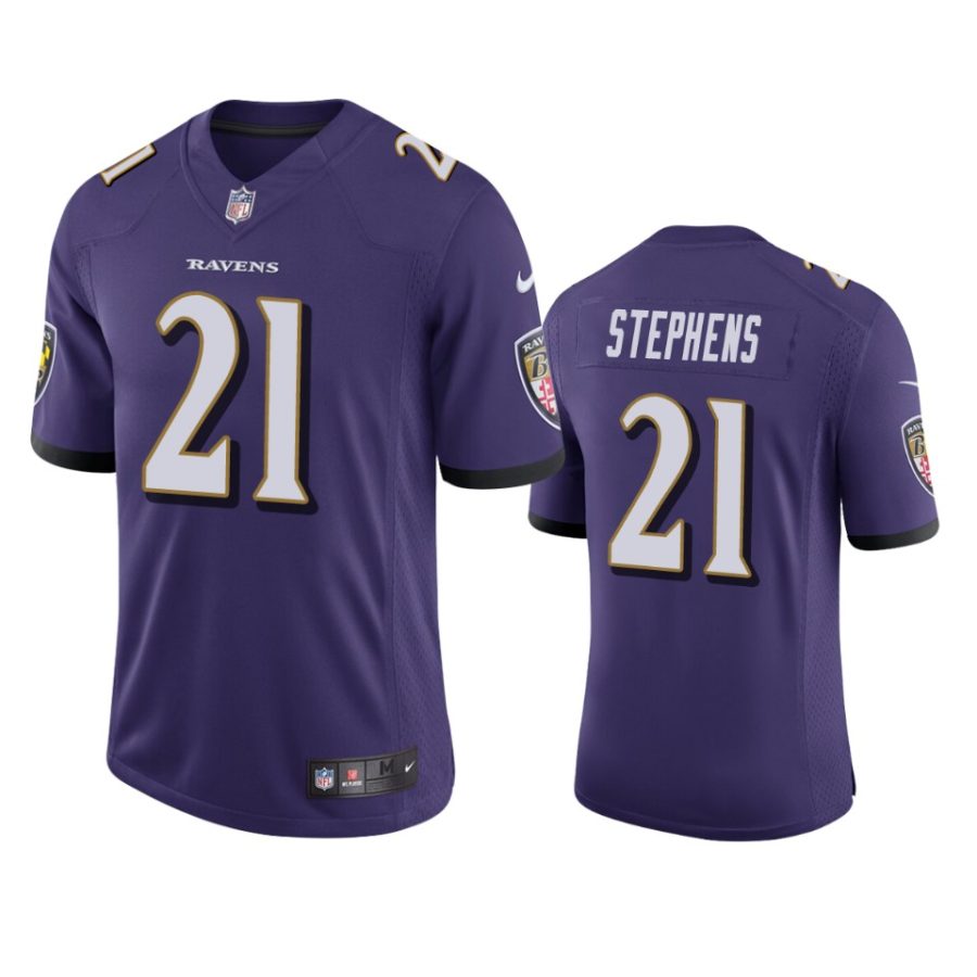 brandon stephens ravens purple vapor jersey