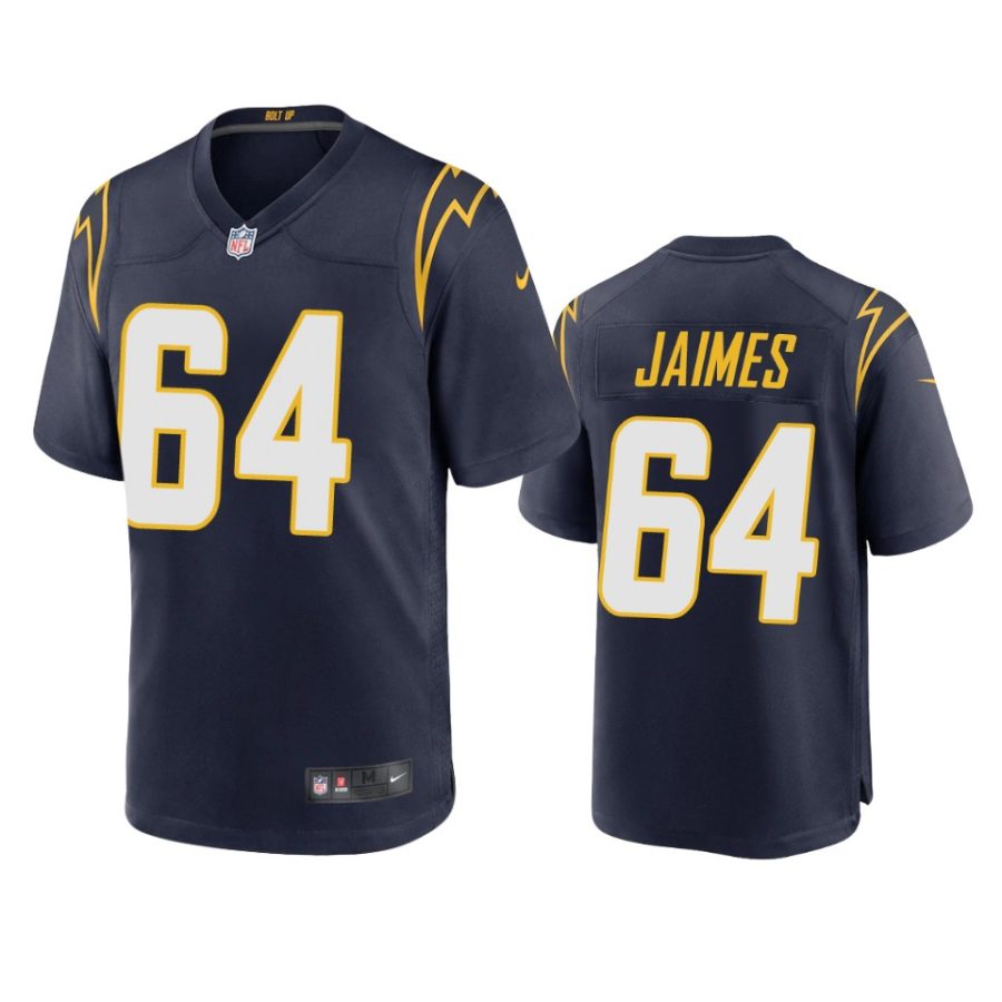 brenden jaimes chargers navy alternate game jersey