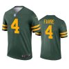 brett favre packers alternate legend green jersey