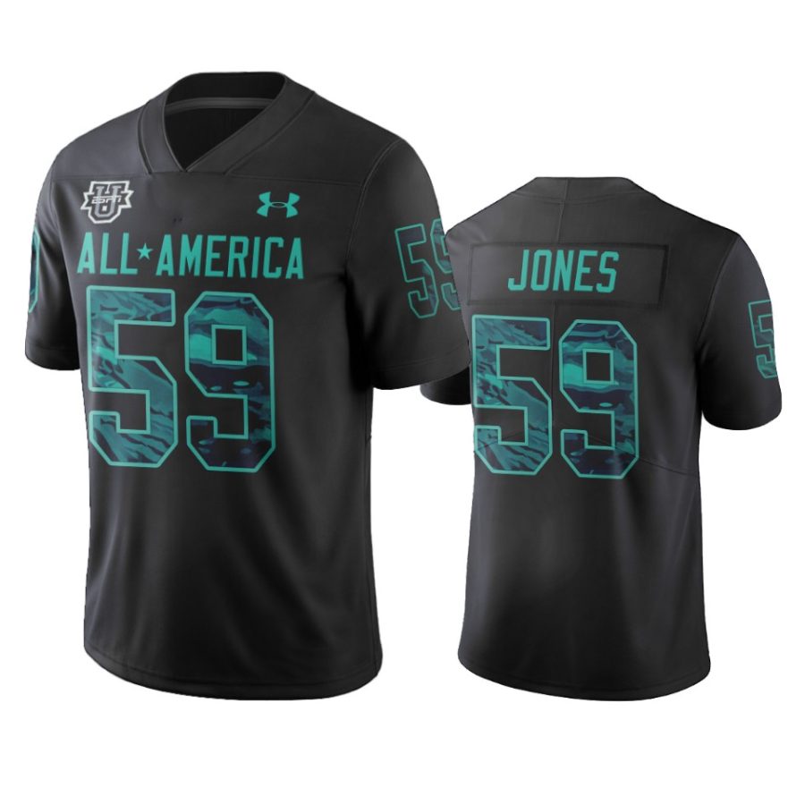 broderick jones black 2020 all america football game jersey