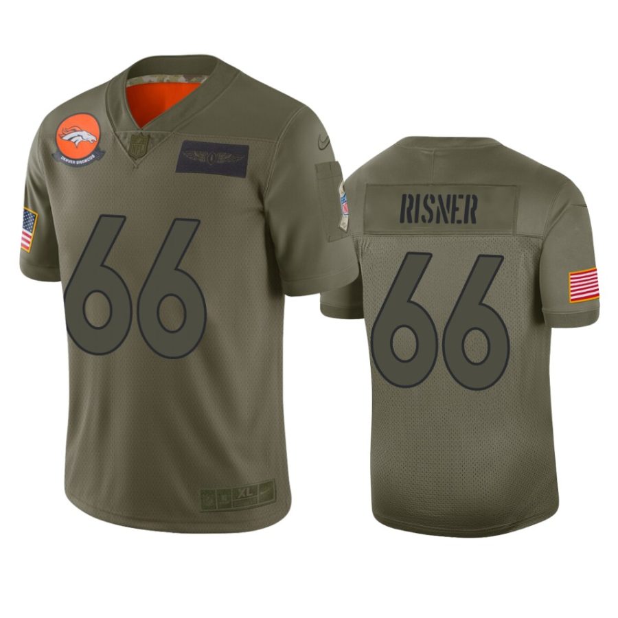 broncos dalton risner camo limited 2019 salute to service jersey