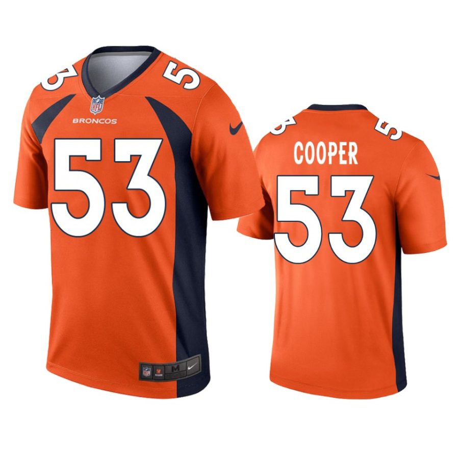 broncos jonathon cooper orange legend jersey