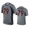 broncos lloyd cushenberry gray inverted legend jersey