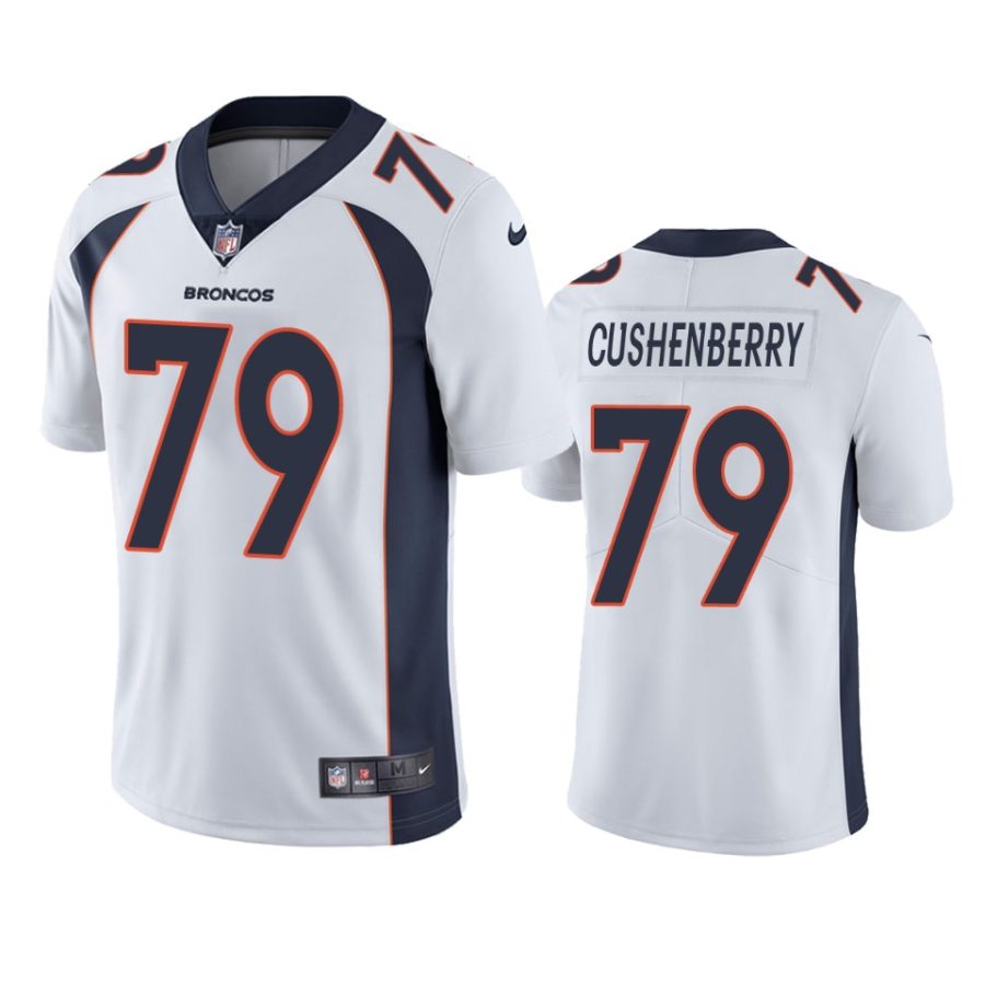 broncos lloyd cushenberry white vapor untouchable limited jersey