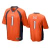 broncos orange 2019 fathers day number 1 dad jersey