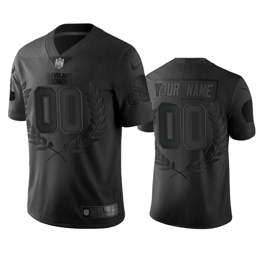 browns custom black limited jersey