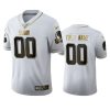 browns custom white golden edition 100th season jersey