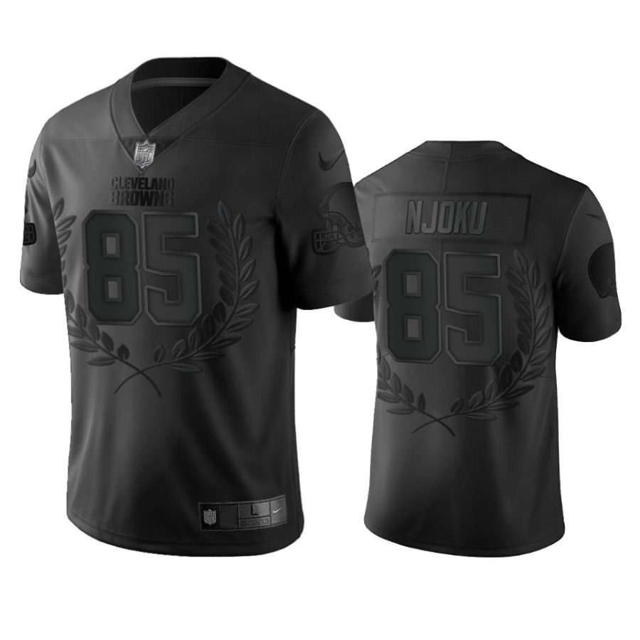 browns david njoku black limited jersey