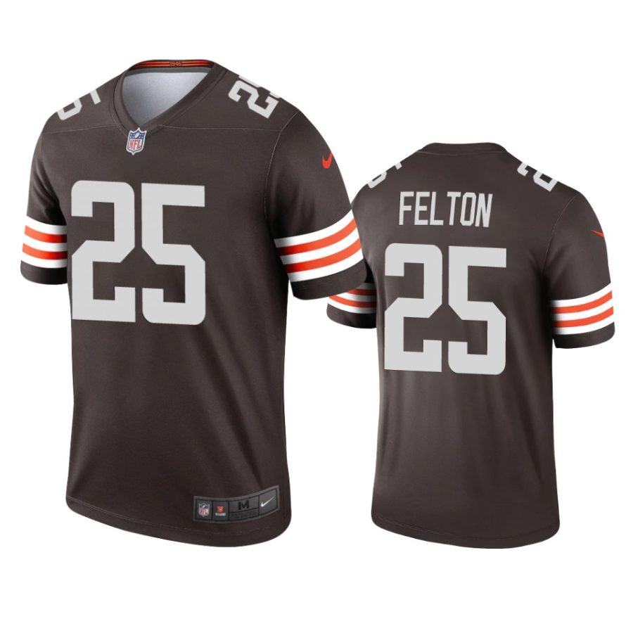 browns demetric felton brown legend jersey