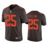 browns demetric felton brown vapor jersey