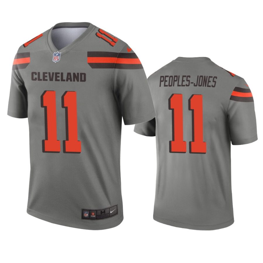 browns donovan peoples jones gray inverted legend jersey