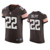 browns grant delpit brown vapor elite jersey