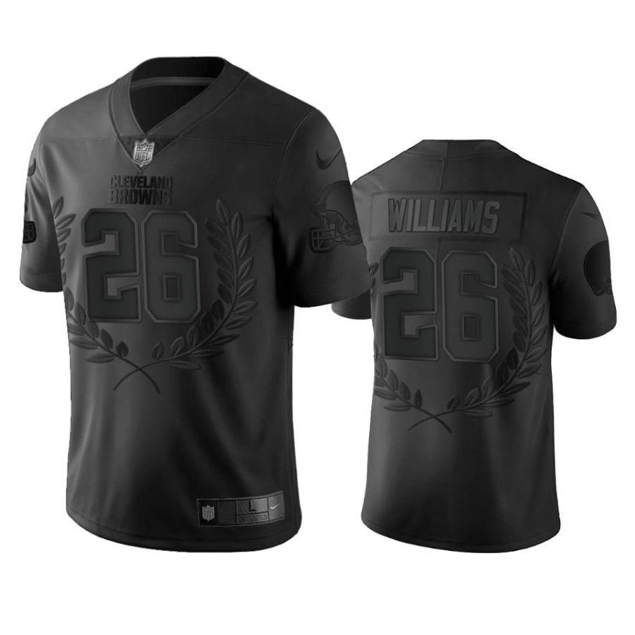 browns greedy williams black limited jersey