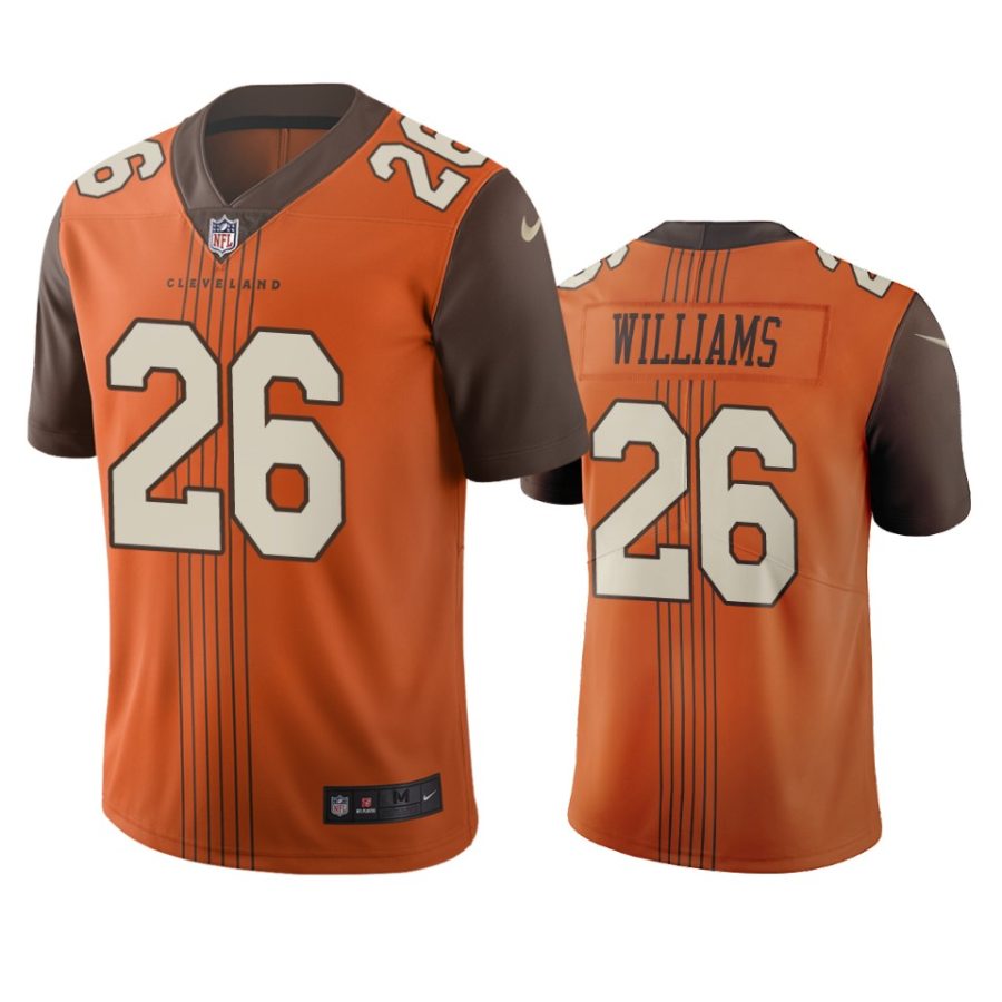 browns greedy williams brown city edition jersey