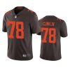 browns jack conklin brown vapor jersey 0a