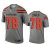 browns jack conklin gray inverted legend jersey