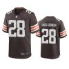 browns jeremiah owusu koramoah brown game jersey