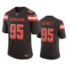 browns myles garrett brown limited 100th season jersey