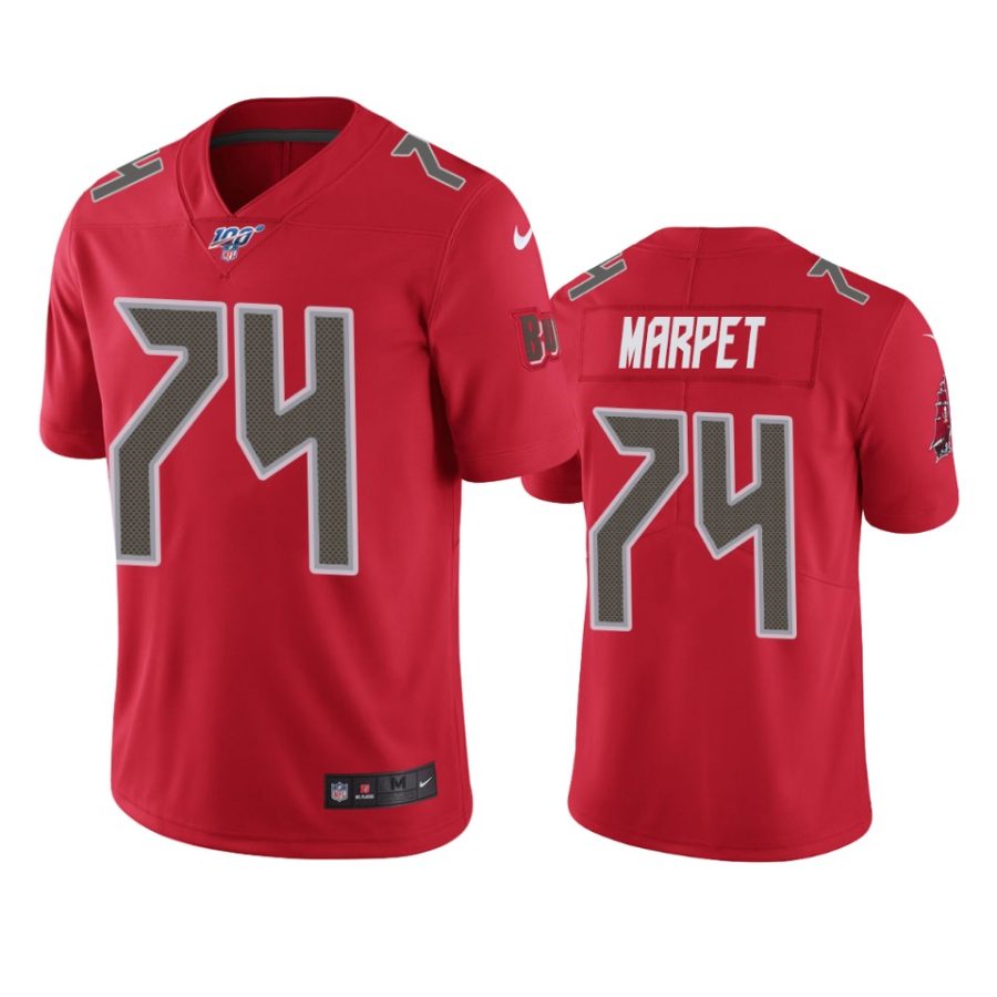 buccaneers ali marpet red limited 100th season jersey