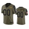 buccaneers custom olive limited 2021 salute to service jersey