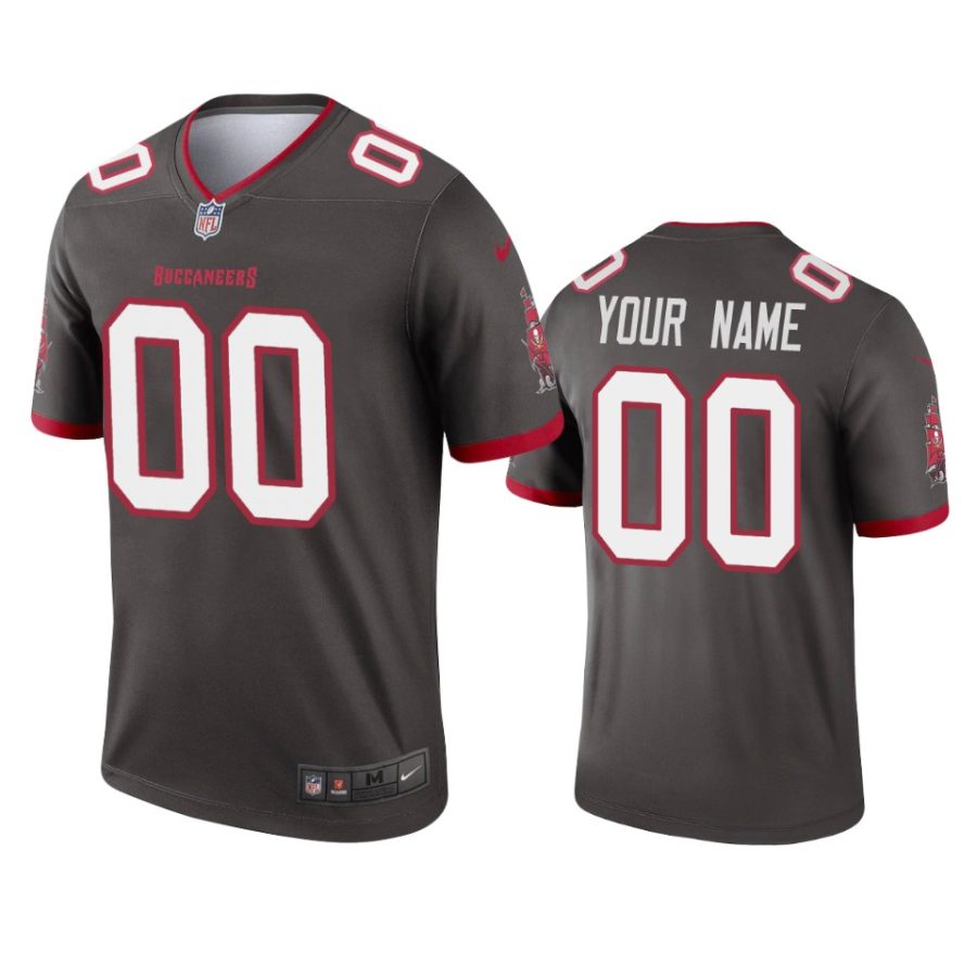 buccaneers custom pewter legend jersey