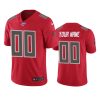 buccaneers custom red limited 100th season jersey