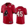 buccaneers devin white red super bowl lv champions team logo jersey