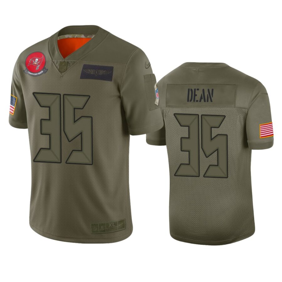 buccaneers jamel dean camo limited 2019 salute to service jersey