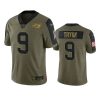 buccaneers joe tryon olive limited 2021 salute to service jersey