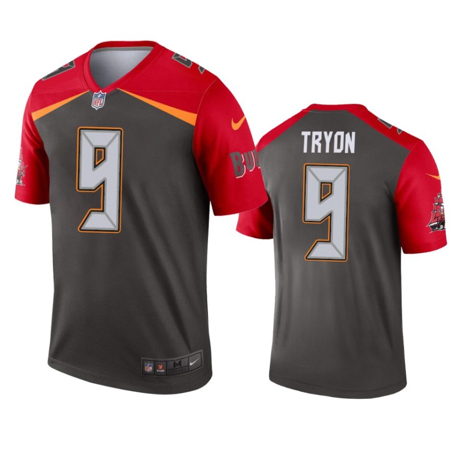 buccaneers joe tryon pewter inverted legend jersey