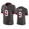 buccaneers joe tryon pewter vapor limited jersey 0a