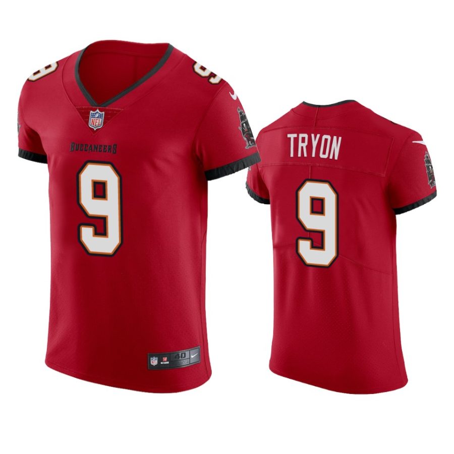 buccaneers joe tryon red vapor elite jersey