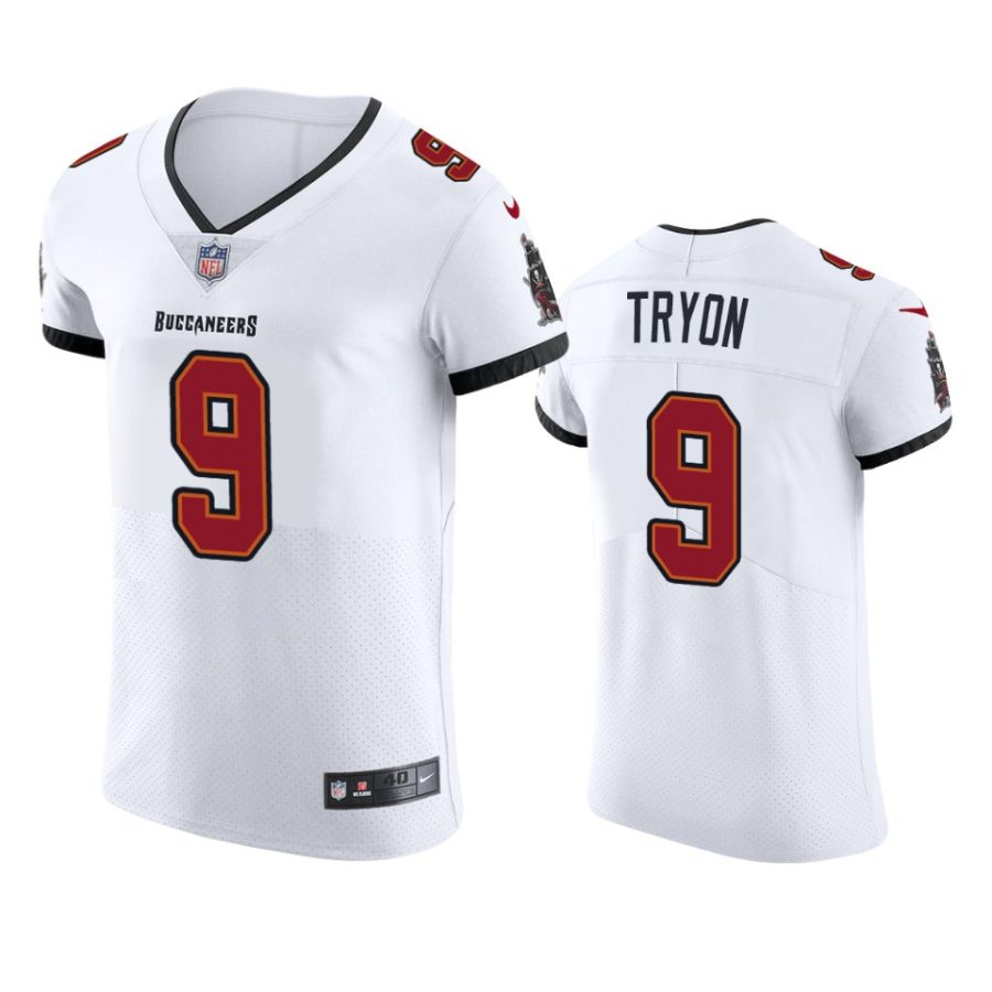 buccaneers joe tryon white vapor elite jersey