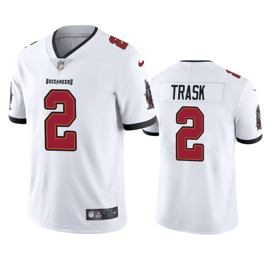 buccaneers kyle trask white vapor jersey