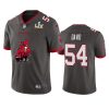 buccaneers lavonte david pewter super bowl lv champions team logo jersey