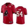 buccaneers lavonte david red super bowl lv champions team logo jersey