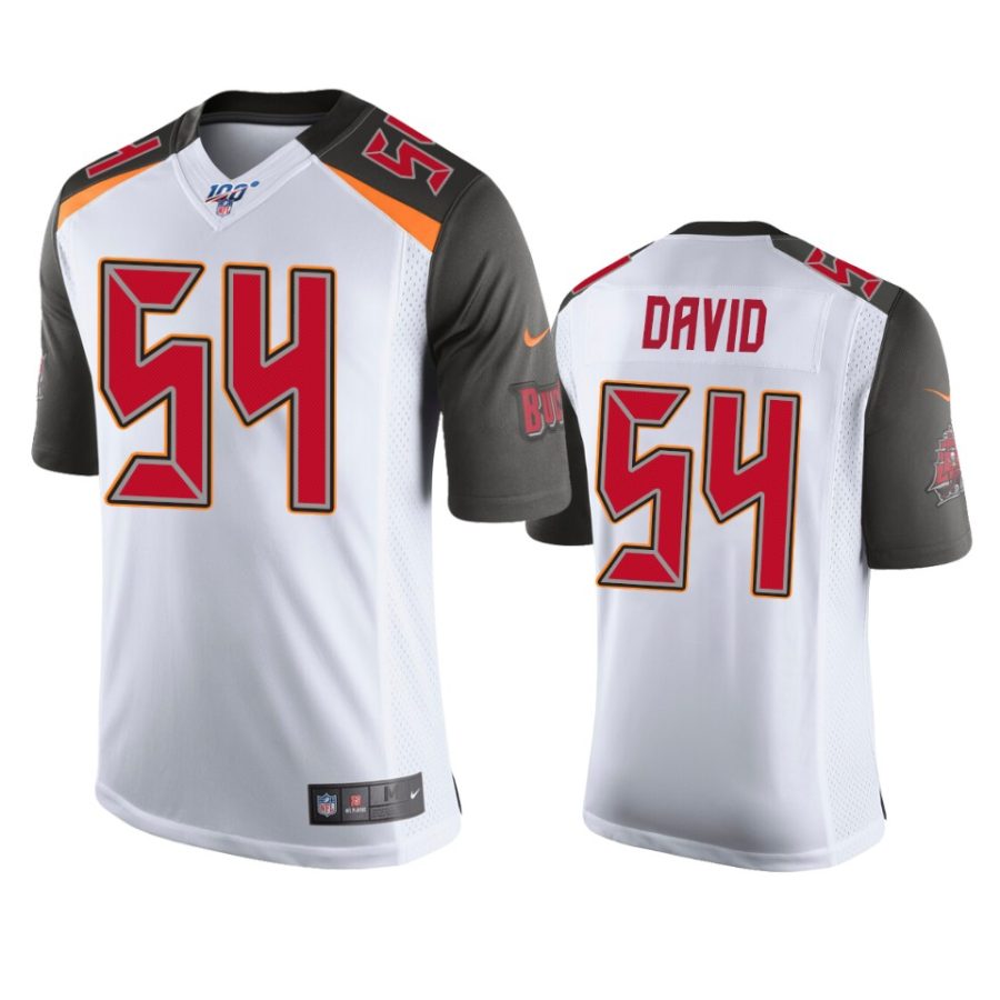 buccaneers lavonte david white limited 100th season jersey