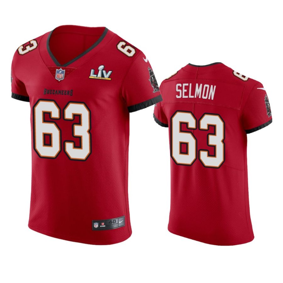 buccaneers lee roy selmon red vapor elite super bowl lv jersey