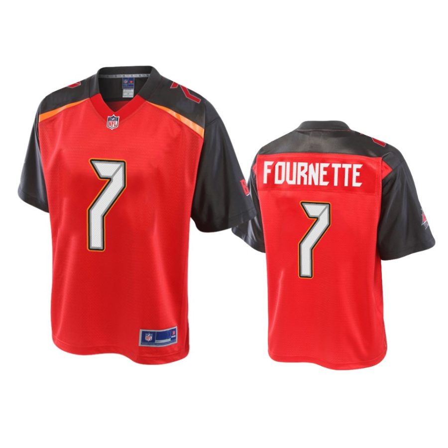 buccaneers leonard fournette red pro line jersey 1a