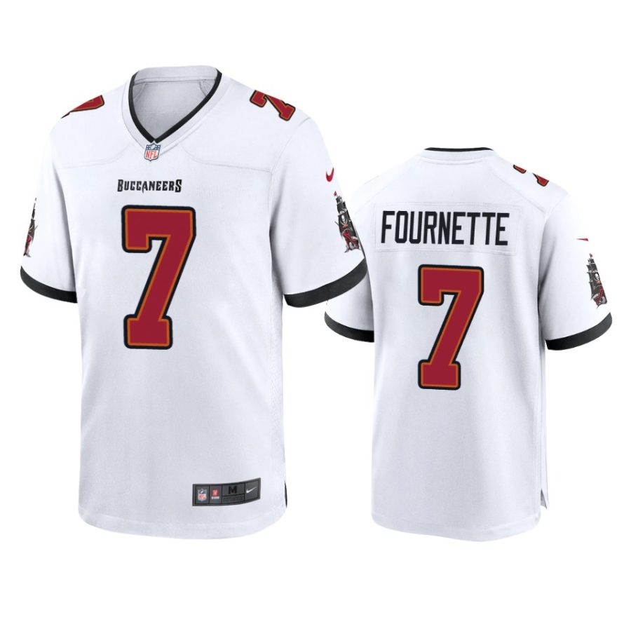 buccaneers leonard fournette white game jersey 1a