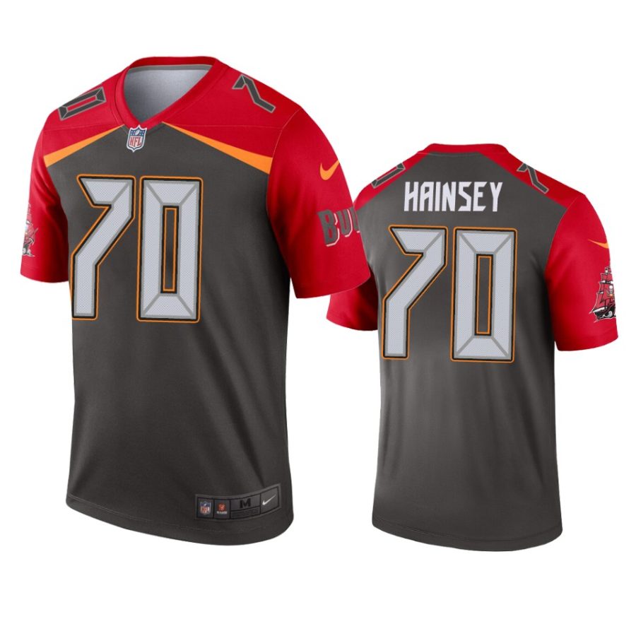 buccaneers robert hainsey pewter inverted legend jersey