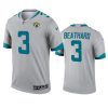 c.j. beathard jaguars 2021 inverted legend silver jersey