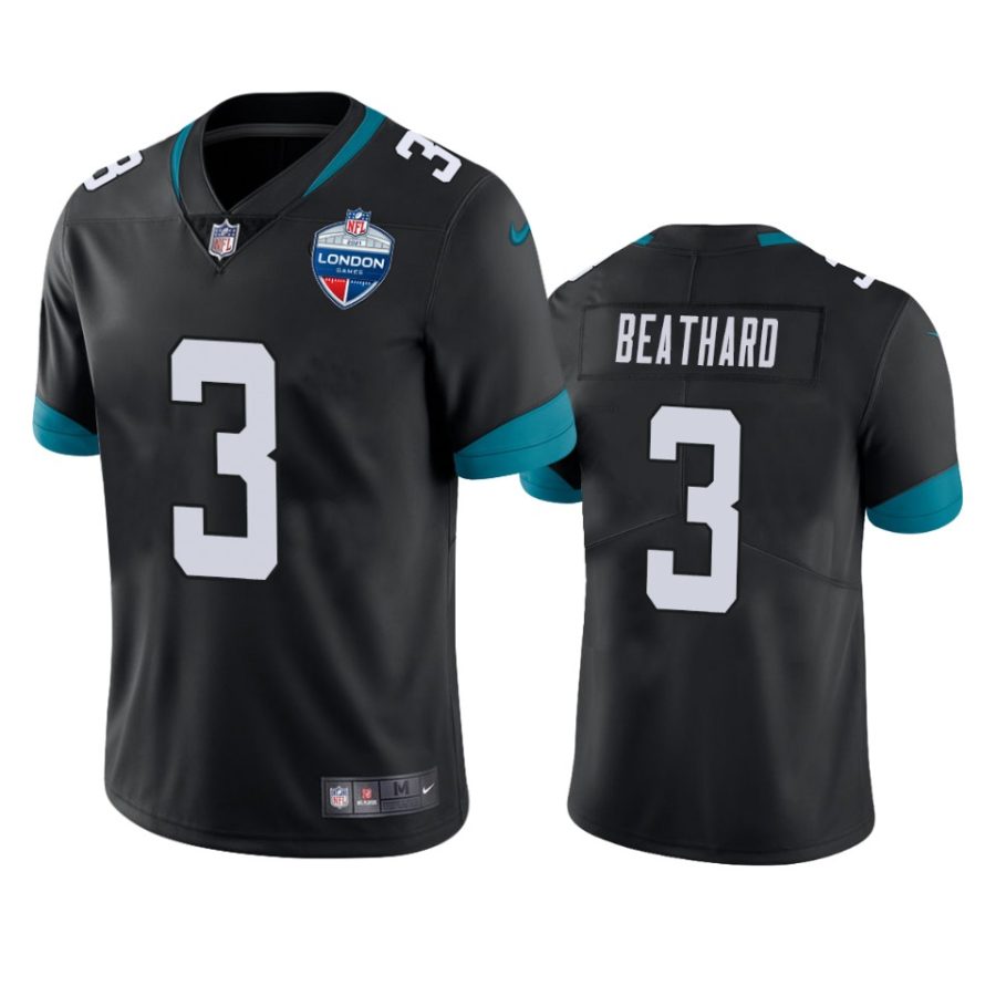 c.j. beathard jaguars black vapor jersey