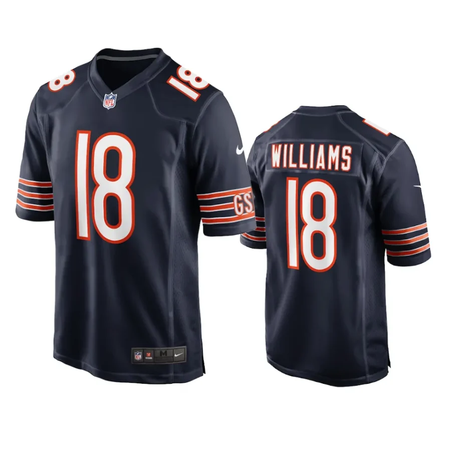 caleb williams bears navy 2024 nfl draft jersey