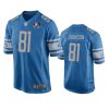 calvin johnson lions blue nfl hall of fame class of 2021 jersey