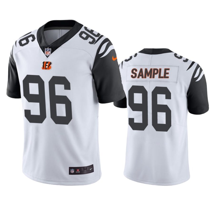 cameron sample bengals color rush limited white jersey