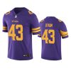 camryn bynum vikings color rush limited purple jersey