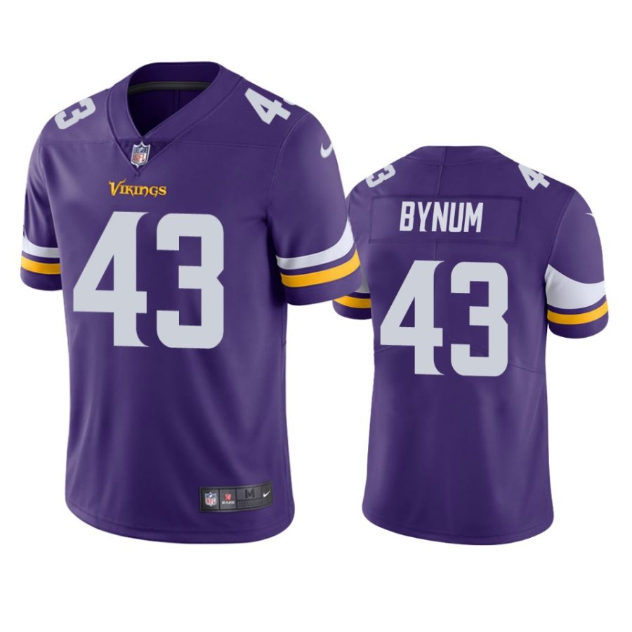 camryn bynum vikings purple vapor limited jersey